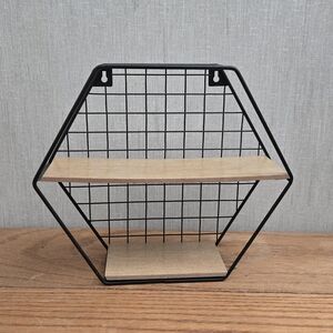 Honey Comb Shaped Tier Tray, Trinket Shelf